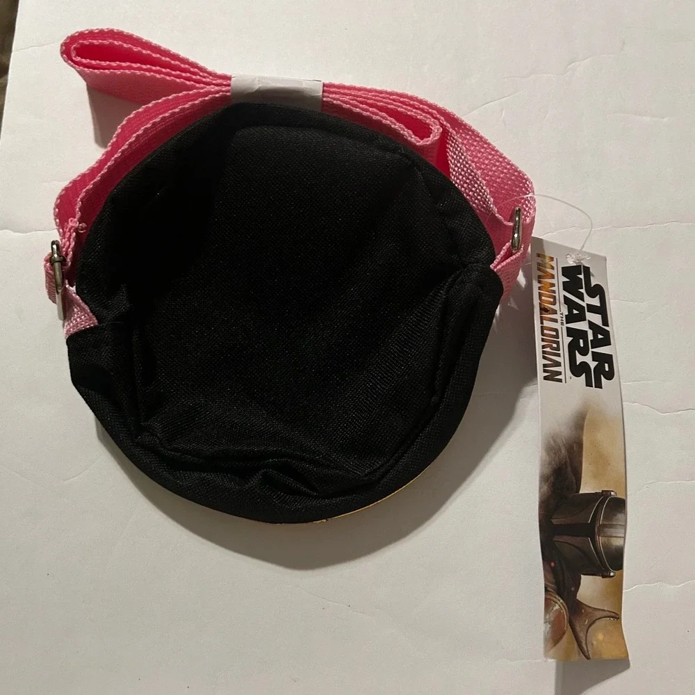 Star Wars The Mandalorian Grogu Baby Yoda Love Rainbow Pink Crossbody Bag NWT